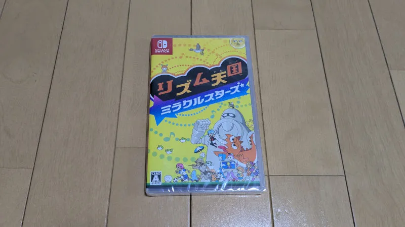 「リズム天国 ミラクルスターズ」パッケージ リズム天国 ミラクルスターズ_01